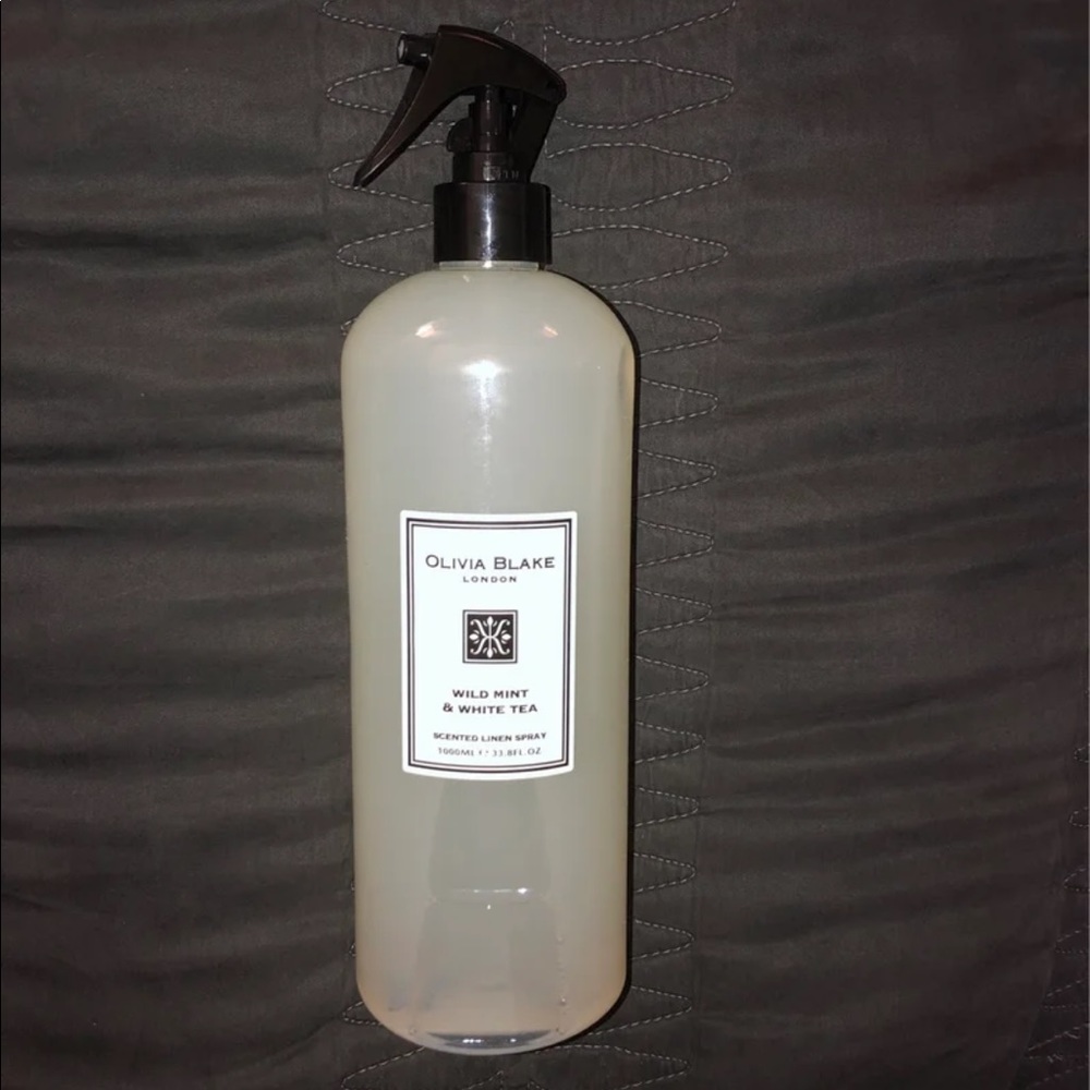 Wild mint & green tea Olivia Blake linen refresher